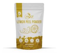 Holy Earth 100% Pure Lemon Peel Powder 100g (Citrus Limon) - Organic Citrus Superfood | High Vitamin C | Boosts Immunity, Detox, & Radiant Skin | Non-GMO, Vegan, Gluten-Free | Resealable Pack
