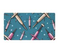 Holy Easter Cross-1017 Deluxe Kitchen Mats for Floor,Machine Washable & Waterproof, Quick Dry & Non-Slip Floor Comfort Mats with Retro Vintage Design