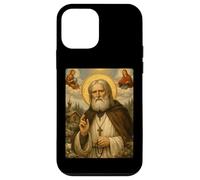 Holy Eastern Orthodox Icon of St Seraphim Case for iPhone 12 mini