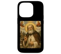 Holy Eastern Orthodox Icon of St Seraphim Case for iPhone 14 Pro