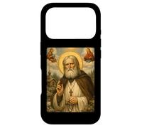 Holy Eastern Orthodox Icon of St Seraphim Case for iPhone 17 Pro