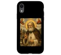 Holy Eastern Orthodox Icon of St Seraphim Case for iPhone XR