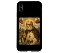 Holy Eastern Orthodox Icon of St Seraphim Case for iPhone XS Max