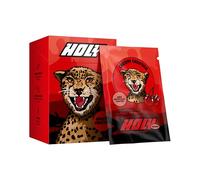 HOLY Energy Gaming Booster 10 Tasting Box “Cherry Cheetah” with Cherry Flavour Powder | 10 portions with NewCaff & Green Tea Extract | Focus Drink | Vegan with 100% natural fruit flavours