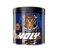 HOLY Energy Gaming Booster Flavour Powder | 50 portions with NewCaff & Green Tea Extract | Focus Booster - Focus Drink | Vegan with 100% natural fruit flavours (350 grams, Tropical Tiger)