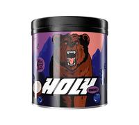 HOLY Energy Gaming Booster Flavour Powder | 50 portions with NewCaff & Green Tea Extract | Focus Booster - Focus Drink | Vegan with 100% natural fruit flavours (350 Grams, Blueberry Bear)