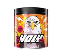 HOLY Energy Gaming Booster Flavour Powder | 50 portions with NewCaff & Green Tea Extract | Focus Booster - Focus Drink | Vegan with 100% natural fruit flavours (350 grams, Raspberry Raptor)