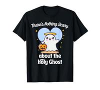 Holy Ghost Christian Halloween Costume Jesus Nothing Scary T-Shirt