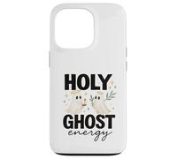 Holy Ghost Energy Cute Halo Ghosts Christian Halloween Case for iPhone 13 Pro