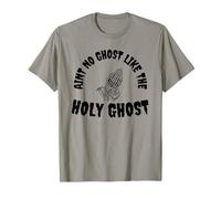 Holy Ghost Skeleton Prayer Hands Christian Faith Art T-Shirt