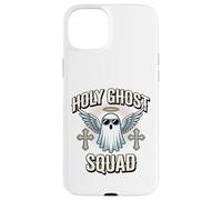 Holy Ghosts Squad Funny Christian Halloween T-Shirt Case for iPhone 15 Plus