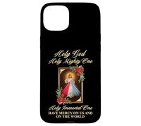 HOLY GOD HAVE MERCY ON US. RED ROSES VERSION Case for iPhone 15 Plus