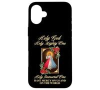 HOLY GOD HAVE MERCY ON US. RED ROSES VERSION Case for iPhone 16 Plus