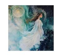 Holy Goddess Poster Canvas Poster Bedroom Decor Landscape Office Room Decor Gift 12" L X 12" W