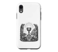 Holy Grail Arthurian Legend Sacred Chalice Line Art Case for iPhone XR