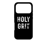 Holy Grit Christian Inspirational Case for iPhone 17 Pro