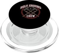 Holy Ground Crew Christian Baseball Faith Jesus PopSockets PopGrip for MagSafe