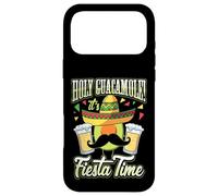 Holy Guacamole It's Fiesta Time Avocado And Beer Mexican Pun Case for iPhone 17 Pro Max
