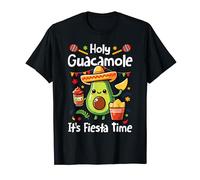 Holy Guacamole It's Fiesta Time Cinco de Mayo Mexican T-Shirt