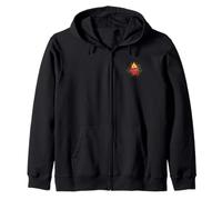HOLY HEART OF JESUS, BE MY STRENGTH AND LIGHT Zip Hoodie