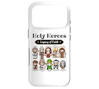 Holy Heroes Legacy of Faith Catholic Saints Collection kids Case for iPhone 17 Pro
