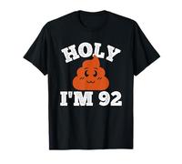 Holy I'm 92 Years Old Shirt Funny 92nd Birthday Decorations T-Shirt