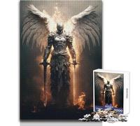Holy Knight 1000 Adult Pieces Jigsaw Puzzle Educational Fun Learning Activity Game Perfect Thoughtful Gift for Any Occasion Size 50x75cm