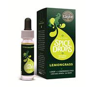 Holy Lama Spice Drops Lemongrass Extract 5ml (150 Drops), Natural Flavouring for Cooking, Drinks & Desserts, Alternative to Fresh Lemongrass Stalks, Vegan, Gluten-Free, No Artificial Additives