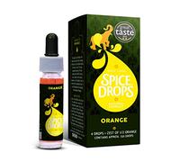 Holy Lama Spice Drops Orange Zest Extract 5ml (150 Drops), Natural Citrus Flavouring for Baking, Desserts & Drinks, Alternative to Fresh Orange Peel, Vegan, Gluten-Free, No Artificial Additives