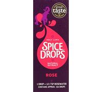 Holy Lama Spice Drops® Rose Extract - Natural Rose Flavouring for Cooking, Baking, Drinks & Desserts - 5 ml Bottle (150 Drops) - Vegan, Gluten-Free, No Artificial Colours or Preservatives