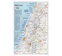 Holy Land Classic Map [Tubed] - Reference Maps (National Geographic Reference Map)