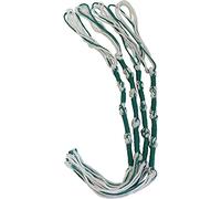 Holy Land Market Tzitzits Set of 4 - Handmade Turquoise Tassels with Blue Thread for Religious Use