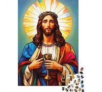 Holy Light Religious Figure 1000 Piece Jigsaw Puzzle Paper for Adults Spiritual Gift Focus Home 52x38cm/1000pcs