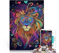 holy lion1000 Pieces Puzzles for Adults Help the brain exercise addictive toys to cultivate patience Gifts Ideas 38x26cm