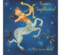 Holy Mackerel Star Sign Zodiac Birthday Card - Sagittarius