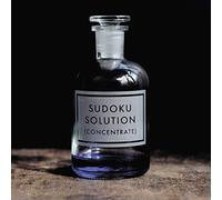 Holy Mackerel sudoku solution retro themed blank greeting card for him or her - designed by Andy Poplar - 15cm square and blank inside for your message