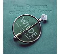 Holy Mackerel Wilde on my side retro themed blank greeting card for him or her - designed by Andy Poplar - 15cm square and blank inside for your message