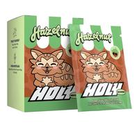 HOLY Milkshake 10-pack sample box Hazelnut - 10 servings with vitamins B, C & D and 100% natural flavours - sugar-free, caffeine-free & vegan - low-calorie milkshake powder with hazelnut flavour