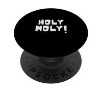 Holy Moly, Classic British English Saying, Funny Surprise PopSockets Adhesive PopGrip