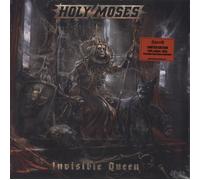 Holy Moses Invisible Queen - Red & Black Marbled - Sealed German vinyl LP album record FF004V Fireflash Records 2023