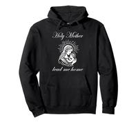 Holy Mother - Mary Mother of God Design Pullover Hoodie