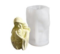 Holy Mother Silicone Mold for Crafting Versatile Use for Plaster and More Ideal for Religious Celebrations Virgin Mother Mold