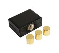 Holy Oil Stock Set Of 3 In Case, Polished Brass