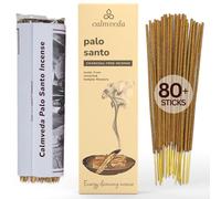 Holy Palo Santo Incense Sticks - 80 Charcoal Free Incense, Made from Upcycled Flowers | Cleansing Incense Sticks Spiritual or Inciensos para Sacar Malas Energias