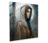 Holy Quran Glass Panel Art - Contemporary Islamic Edition - Holy Quran, Contemporary Islamic Art, Glass Panel, Holy Quran, 28" x 28"