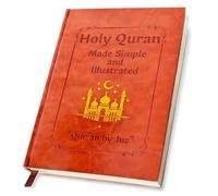 Holy Quran Made Simple and Illustrated, The Quran Journey, Religious and Spiritual Learning Books, Learning Tool for Revert Beginner Travel Home Church Prayer Adults, Daily Spiritual Growth