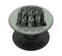 Holy Saints And Mary Catholic Prayer Pray For Us PopSockets Adhesive PopGrip