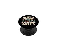 Holy Shift Physics Quantum Mechanics Science Atom Sine Wave PopSockets Adhesive PopGrip