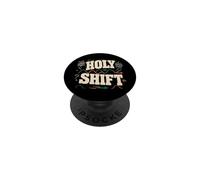 Holy Shift Physics Quantum Mechanics Science Atom Sine Wave PopSockets Adhesive PopGrip