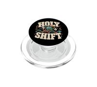 Holy Shift Physics Quantum Mechanics Science Atom Sine Wave PopSockets PopGrip for MagSafe